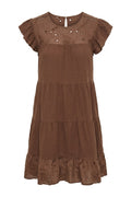 Ivy Anglaise Dress | Chocolate – nedsat