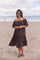 Sunnyside Short dress | Dark Brown