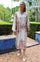 Wennise Ls Dress | Creme Paisley | Kjole fra Liberté