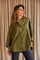 Polly Cotton Shirt | Olive | Skjorte fra Atelier C