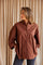 Polly Cotton Shirt | Brown | Skjorte fra Atelier C