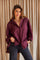 Polly Cotton Shirt | Plum | Skjorte fra Atelier C