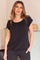 Daisy Bubble Tee | Schwarz | T-Shirt von State Bird