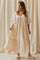 Pure Long Linen Dress | Beige