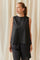 Serafina Flared Top | Black