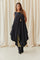 Velia Wrap Dress | Black