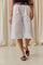 Zita Cotton Bermuda Shorts | White