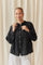 Embroidered Cotton Shirt | Black