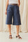Zita Cotton Bermuda Shorts | Navy