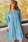 Vienna Dress | Blue | Kjole fra Atelier C