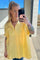 Bleu Belle shirt | Yellow | Skjorte fra Atelier C