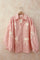 Check Bow Shirt | Rosa | Skjorte fra Atelier C