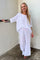 Reines Leinen Top | Weiß | Shirt von Atelier C