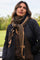 Imperial Scarf | Desert brown combi | Tørklæde fra French Laundry
