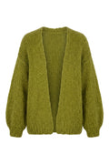 Bernadette Mohair Cardigan | Lime Green – nedsat