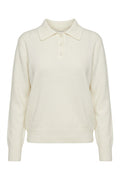 Mauda Polo Knit | Cream – nedsat