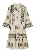 Fiona Flowy Dress | White – nedsat