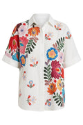 Hilma Shirt | White Multi Flower – nedsat