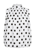 Dot Bow Top | White – nedsat