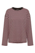 Soft Striped Long Sleeve | Old Rose – nedsat