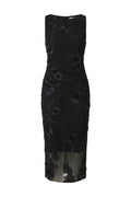 Roxy Floral Tulle Dress | Black | Kjole fra Avery – nedsat