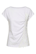 Jia t-shirt S/S | White | T-Shirt fra Gustav – nedsat