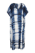Tie-dye Dress | Navy | Kjole fra Atelier C – nedsat
