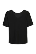 Katty Ss Blouse | Black W. Black