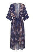 Kauai Kimono | Navy Nude Tiedye | Kimono von Statebird – nedsat
