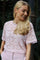 Lacy Tshirt | Rose | T-Shirt fra Liberté