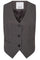 Liane Tailor Vest 30285 | Dark Grey | Vest fra Co'couture