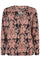 Inez Paisley shirt | Dark Blush | Bluse fra French Laundry