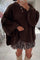 Oversize Knit PU-971-1 | Dark Brown | Strik fra Avery