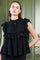 Ärmellose Bluse mit Volant | Top von Stella Nova