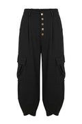 Amalfi Pants 56815M | Black | Marta du Chateau – nedsat