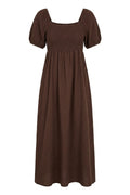 Elinor Smock Dress | Chocolate | Kjole fra French Laundry