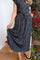 Alma Loose Skirt | Black Grey Lace | Nederdel fra Liberté
