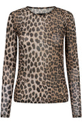 Mesh Ls Tshirt | Lux Leo | Mesh-Bluse von Liberté – nedsat