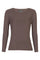 Mesh Ls Tshirt | Dark Brown