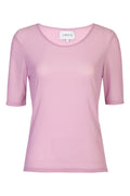 Mesh SS Tshirt | Lavender – nedsat