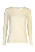 Mesh Ls Sparkle Tshirt | Creme Pearl