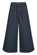 Culotte Zack Jeans Capri | Dark Blue | Jeans fra Mos Mosh – nedsat