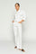 Dara Deluxe Jeans 32' | Bright White | Jeans fra Mos Mosh