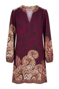 Melona Dress 7474L | Bordeaux | Marta du Chateau – nedsat