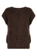 Laya Knit Vest 8039 | Marone | Marta du Chateau – nedsat