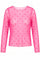 Sheer heart mesh | Pink | Mesh bluse fra Avery