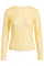 Sheer heart mesh | Yellow | Mesh bluse fra Avery