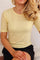 Mesh SS Tshirt Dot | Yellow