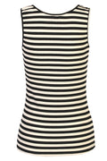Natalia Tank Top | Black Creme Stripe – nedsat