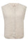 Almine Thora Knit Vest | Feather Gray | Vest fra Mos Mosh